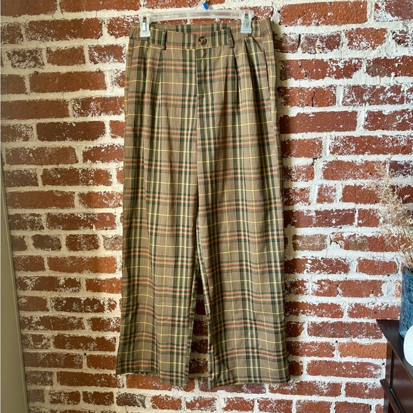 Dazy plaid high rise trousers - Picture 6 of 6